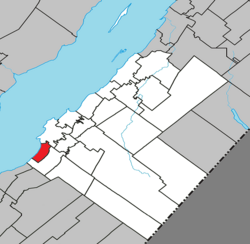 La Pocatière Quebec location diagram